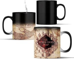 Caneca Mágica Personalizada Porcelana Termosensível 96x150mm Preta Fosco ou Semi brilho Sublimação  